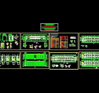 四层宿舍楼建筑施工图