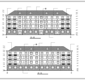 多层宿舍楼建施图