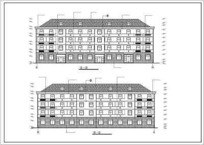 多层宿舍楼建施图