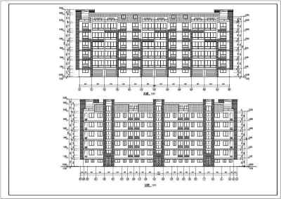 某六层框架商铺住宅楼结构设计施工图