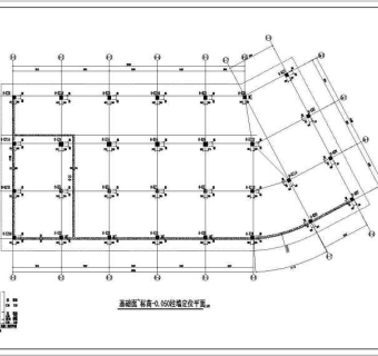 某地区体育馆多层框架结构施工图纸