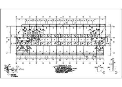 某地六层砖混结构宿舍楼结构施工图