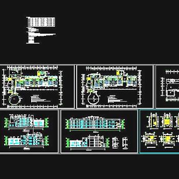 【精选】十二套12班幼儿园建筑施工图