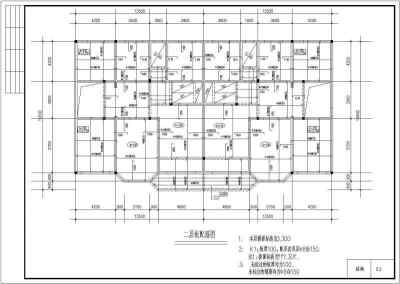 某联体别墅全套建筑结构施工图