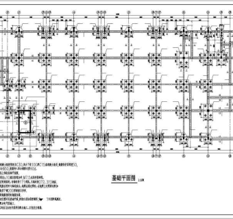 某多层框架结构厂房结构设计施工图