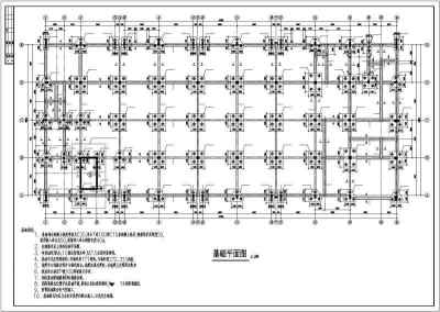 某多层框架结构厂房结构设计施工图