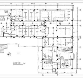 某地7层框架结构医院电气设计施工图