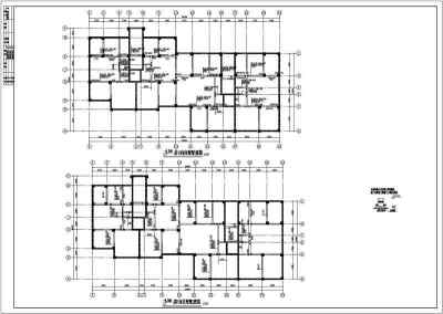 某地框剪结构住宅楼结构设计施工图