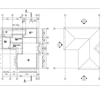 白云渡别墅全套建筑方案图