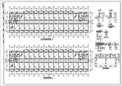某六层底框宿舍楼结构设计施工图纸