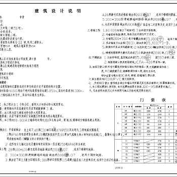 某二层食堂设计cad建筑施工图