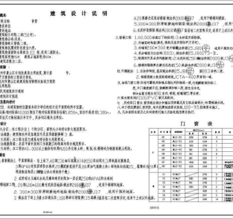 某二层食堂设计cad建筑施工图