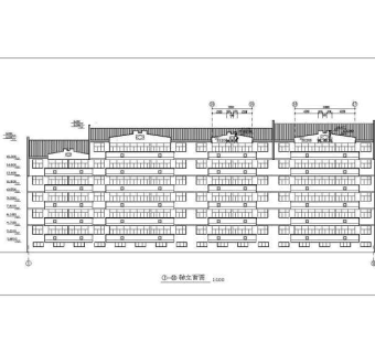 小区多层住宅建施设计图
