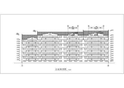 小区多层住宅建施设计图