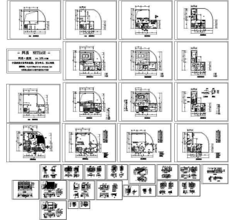别墅完整装修施工图