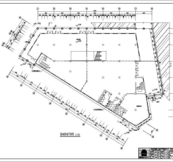 【盐城】某2-5层框架结构商业街电气专业施工图设计