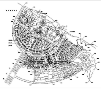 鲁能·海蓝椰风别墅群整体规划及坐标图