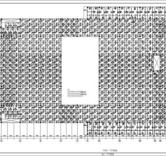 某带车库七层住宅楼框架结构设计施工图