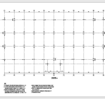 某四层办公楼框架结构设计施工图纸