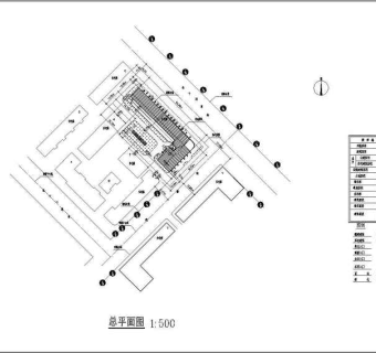 某小区多层住宅建筑设计施工CAD图