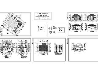 B102型别墅建筑结构图