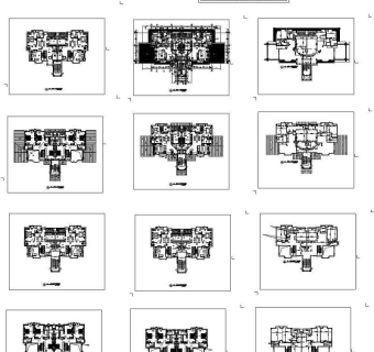经典别墅施工图
