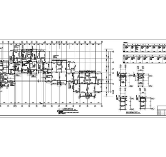 某地6层框架结构住宅楼结构施工图