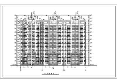 某地十二层剪力墙结构住宅建筑设计施工图纸