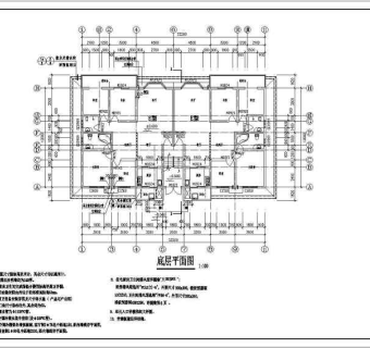 某地多层住宅建筑设计CAD施工图