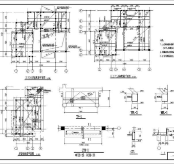 某地三层砖混结构独立别墅结构施工图