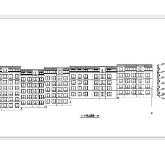 多层转角楼住宅楼设计图