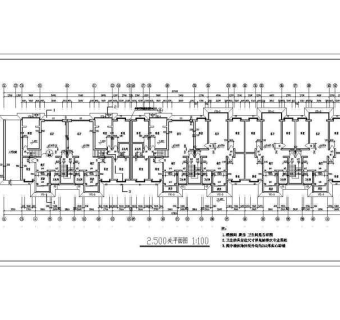 某多层住宅楼施工图