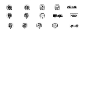 多个别墅建筑方案