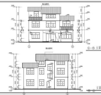 某农村别墅建筑和结构施工图（含结构设计说明）