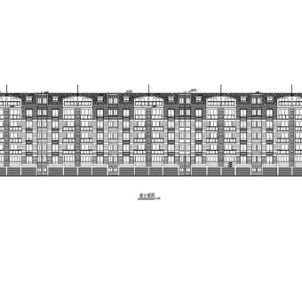 某市高级住宅小区多层住宅施工图纸