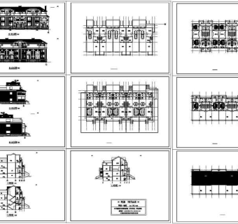 中海.莱茵东郡二期B2、F5号楼别墅施工图