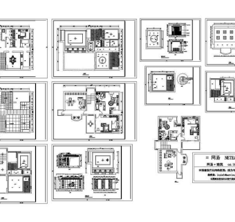 别墅装饰施工图