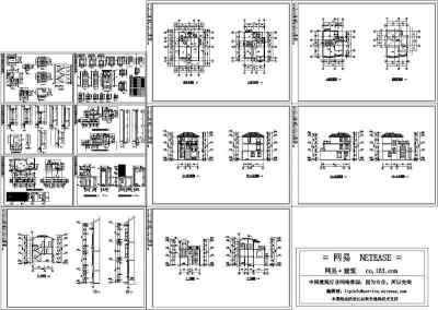 别墅全套建施图