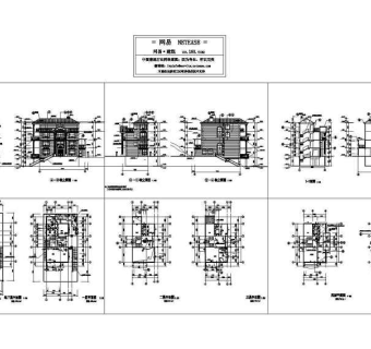 金湖山庄E5别墅建筑图
