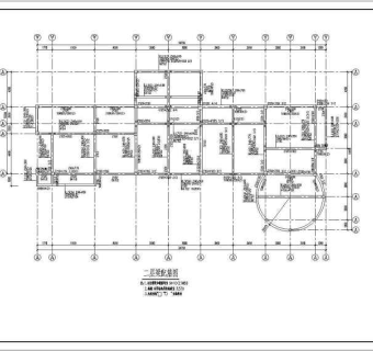 3层框架结构办公楼结构设计施工图