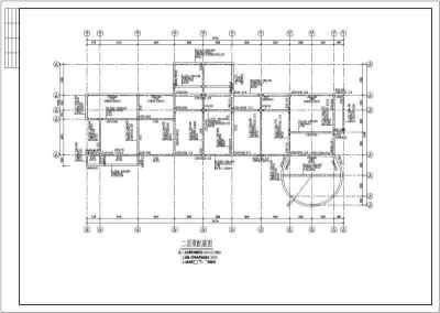 3层框架结构办公楼结构设计施工图