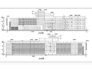 某地3层框架结构产品办公楼建筑专业施工图设计