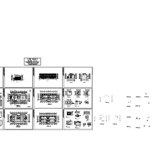 联体别墅施工图