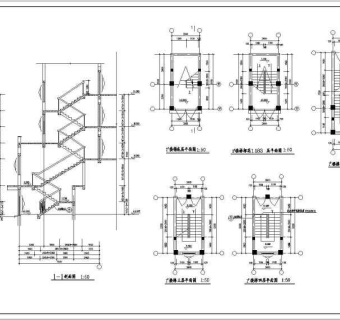 某地多层框架结构住宅楼建筑施工图
