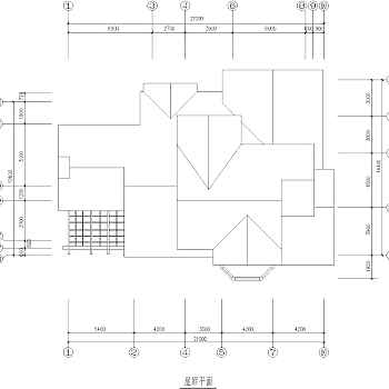 别墅平面户型建筑图