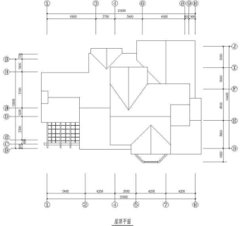 别墅平面户型建筑图