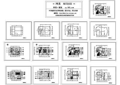 一套经典别墅建筑图