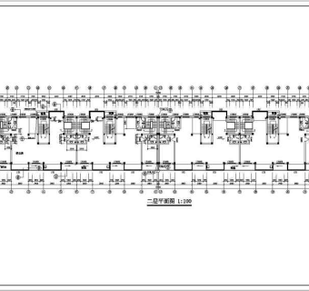 某多层住宅建筑设计方案全套CAD图纸