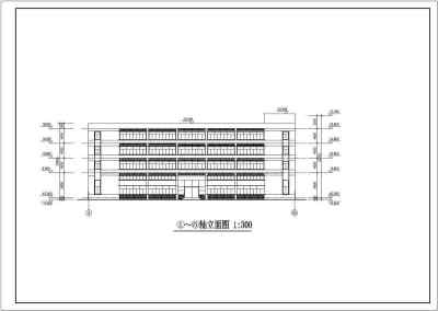 多层住宅建筑设计全套CAD图纸