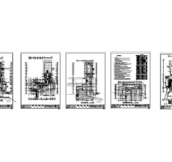 某五星山庄别墅平面图